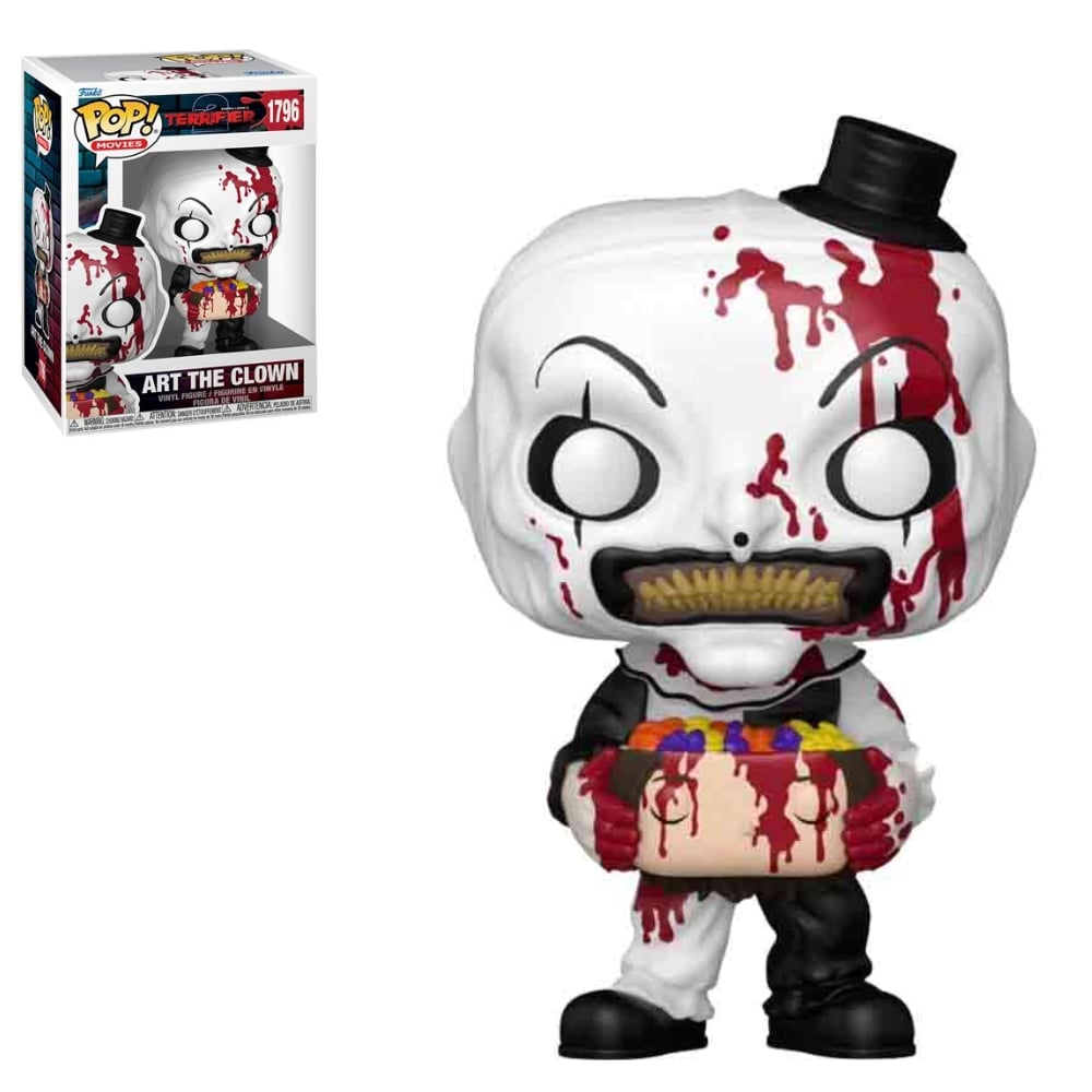 FUNKO POP TERRIFIER - ART THE CLOWN CON CABEZA #1796 - 1