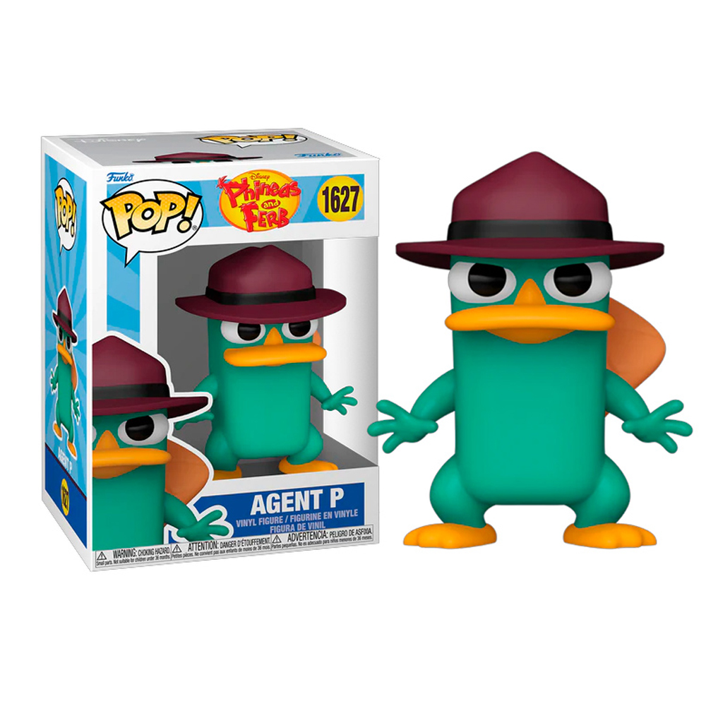 FUNKO POP PHINEAS Y FERB - AGENTE PERRY #1627 - 1