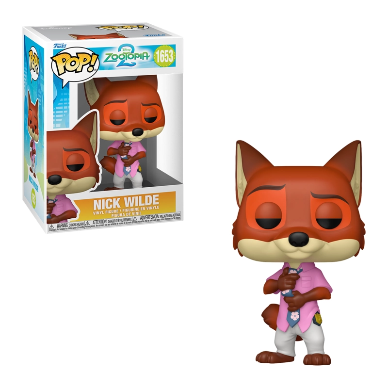 FUNKO POP ZOOTOPIA 2 - NICK WILDE #1653 - 1