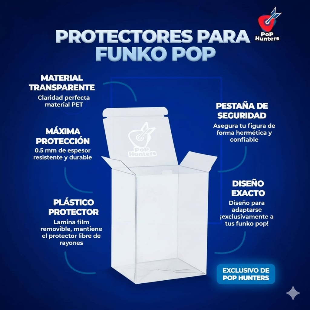 FUNKO POP PROTECTOR - POP HUNTERS - 1