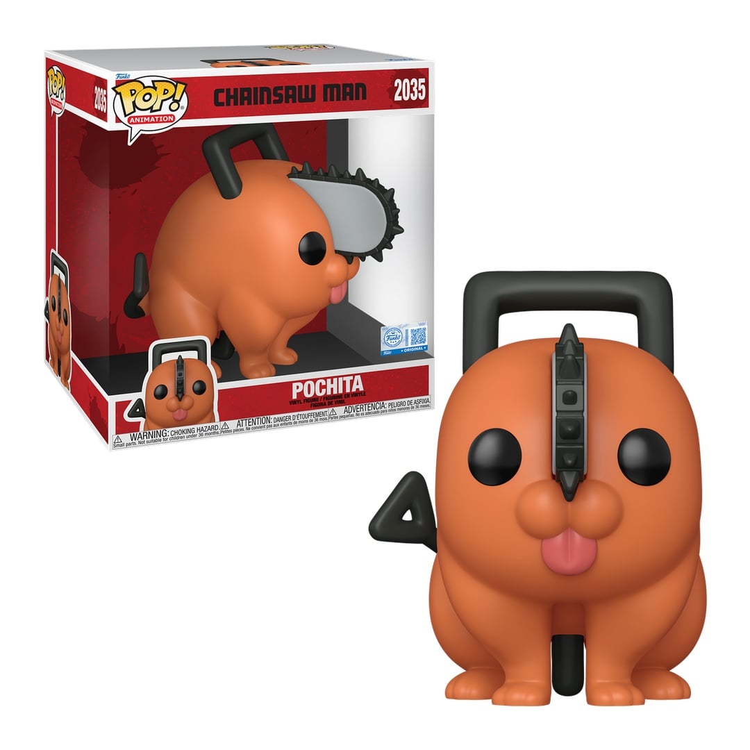 FUNKO POP CHAINSAW MAN - POCHITA 10' PULGADAS #2035 - 1