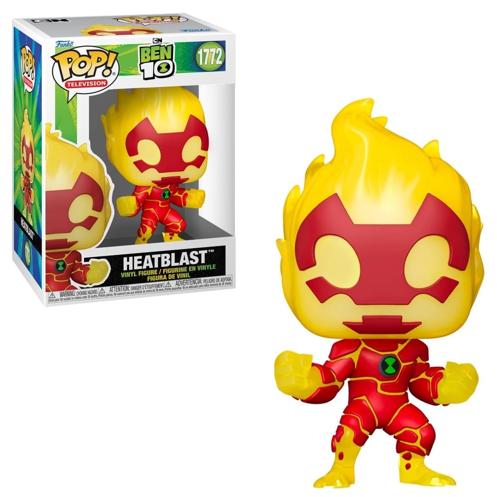 FUNKO POP BEN 10 - FUEGO #1772 - 1