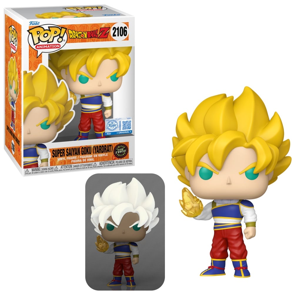 FUNKO POP DRAGON BALL Z - SUPER SAIYAN GOKU YARDRAT (CHASE) EXCLUSIVO TOY TEMPLE #2106 - 1