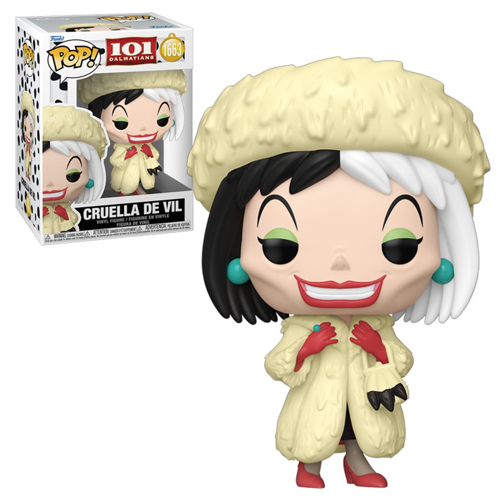 FUNKO POP 101 DALMATAS - CRUELLA #1663 - 1