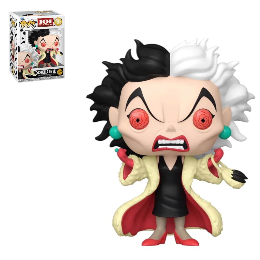 FUNKO POP 101 DALMATAS - CRUELLA (CHASE) #1663 - 1