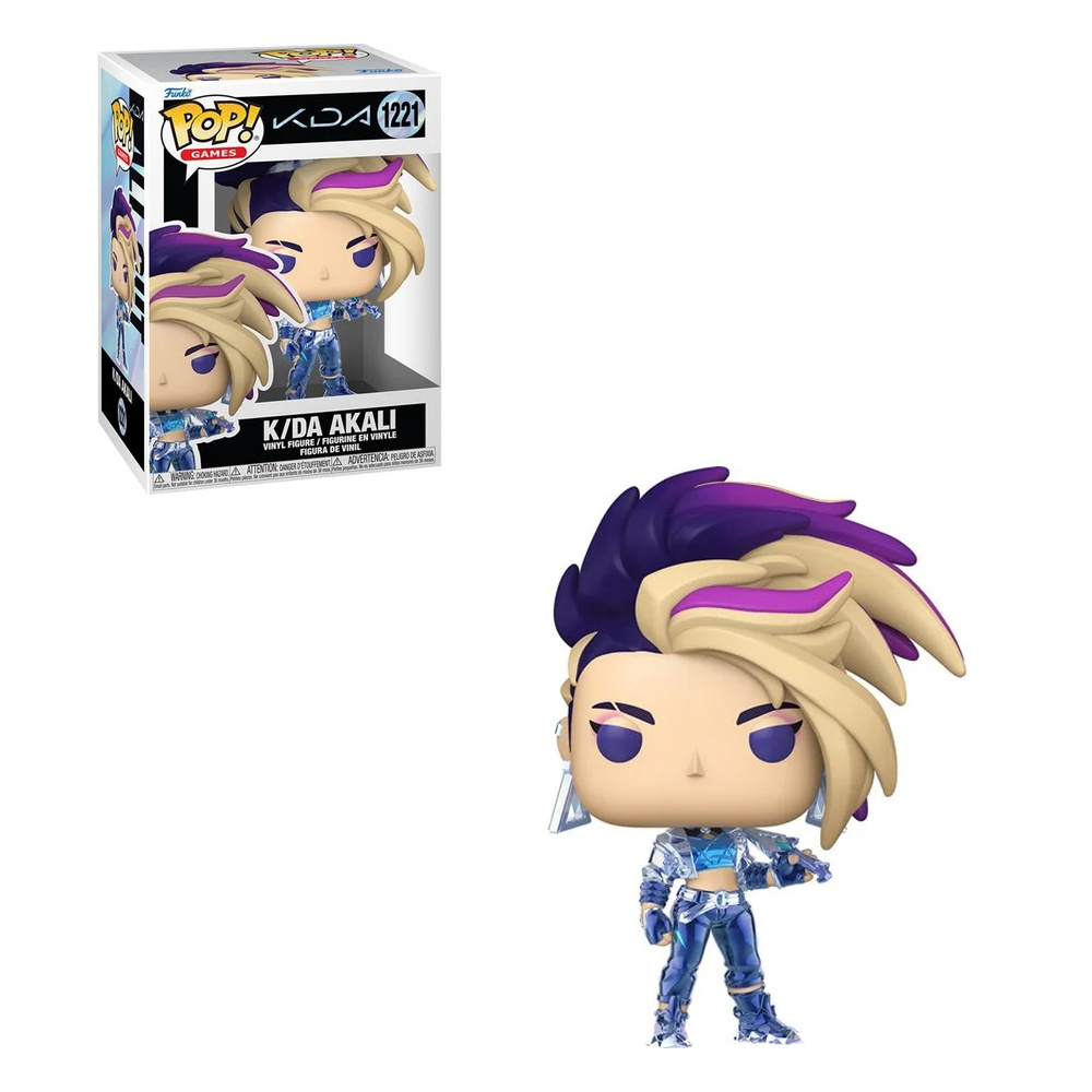 FUNKO POP LEAGUE OF LEGENDS - AKALI K/DA #1221 - 1