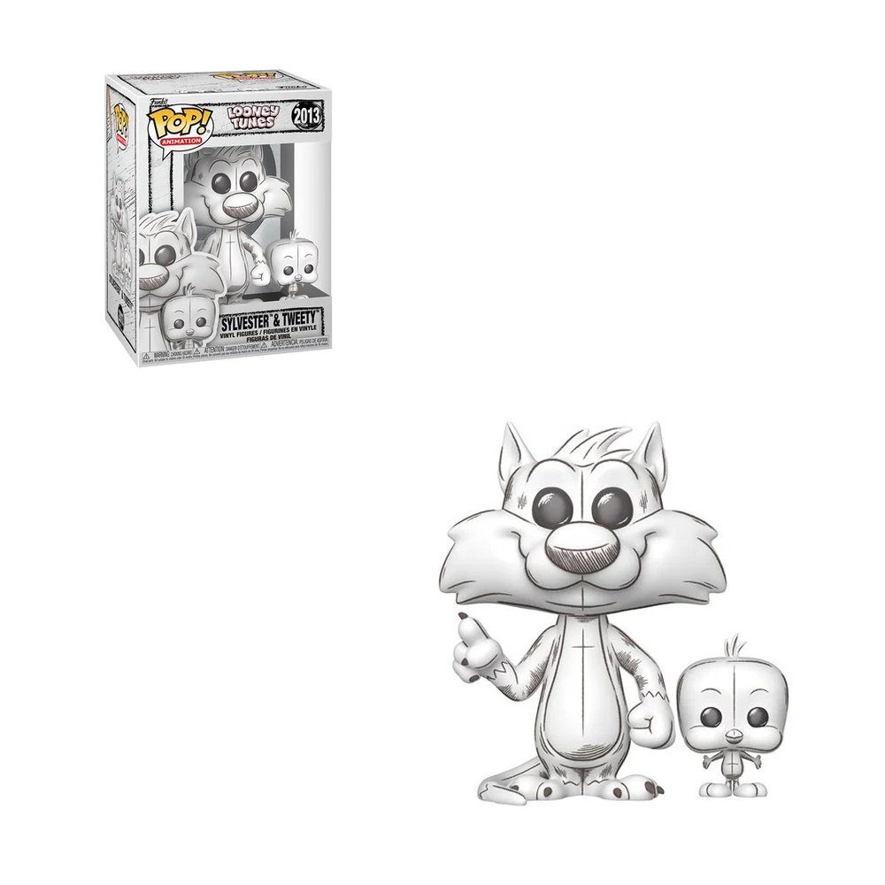 FUNKO POP LOONEY TUNES - SILVESTRE Y PIOLÍN COLECCIÓN DE BOCETO #2013 - 1