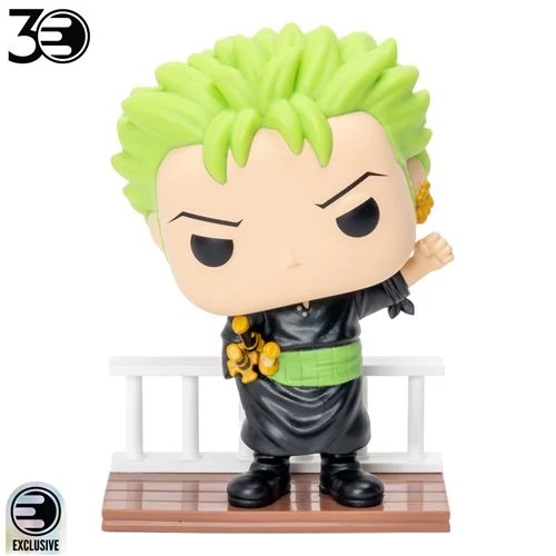 FUNKO POP ONE PIECE - RORONOA ZORO EXCLUSIVO ENTERTAINMENT EARTH #2331 - 2