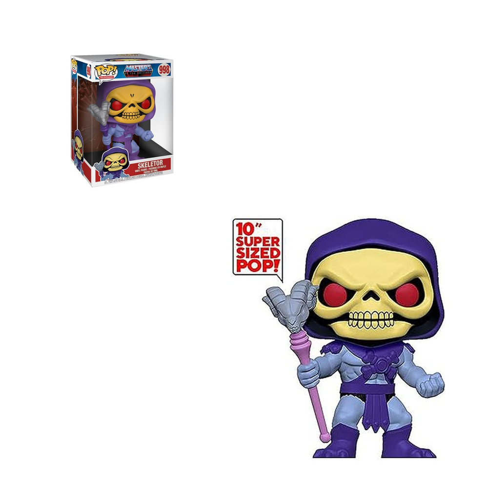 FUNKO POP MASTERS OF THE UNIVERSE - SKELETOR 10'' PULGADAS #998 - 1