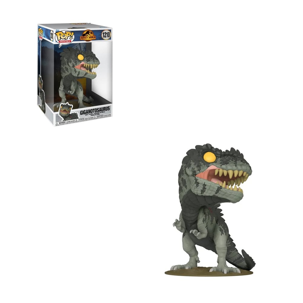FUNKO POP JURASSIC WORLD - GIGANOTOSAURIO 10'' PULGADAS #1210 - 1