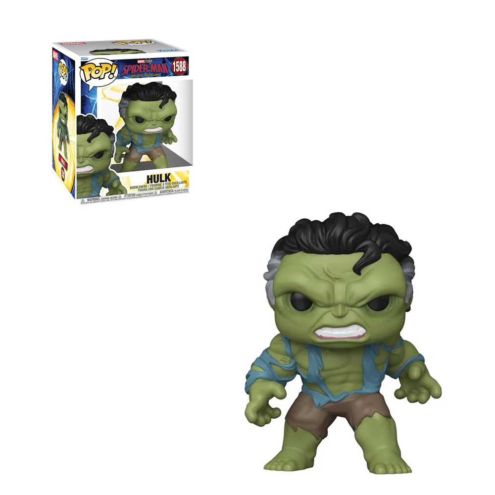 FUNKO POP SPIDERMAN: BRAND NEW DAY - HULK 6'' PULGADAS #1588 - 1