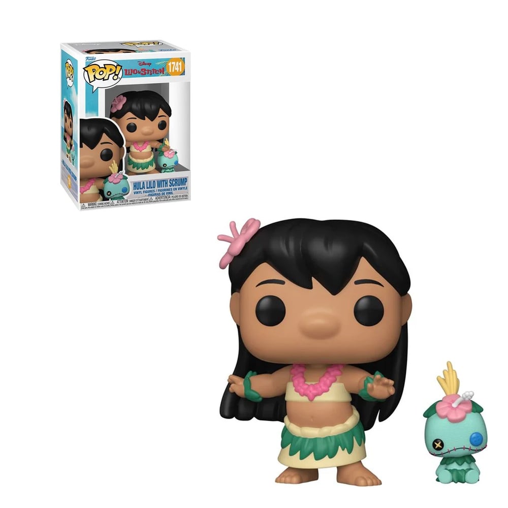 FUNKO POP LILO Y STITCH - HULA LILO CON TRAPOS #1741 - 1