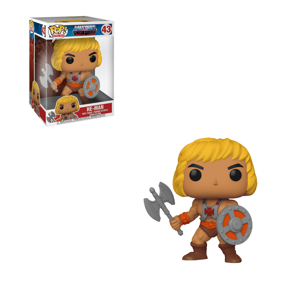 FUNKO POP MASTERS OF THE UNIVERSE - HE-MAN 10'' PULGADAS #43 - 1