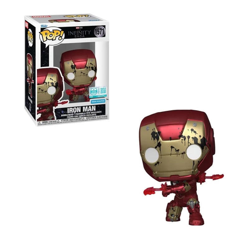 FUNKO POP MARVEL - IRON MAN (LÁSERS DOBLES) EXCLUSIVO #1571 - 1