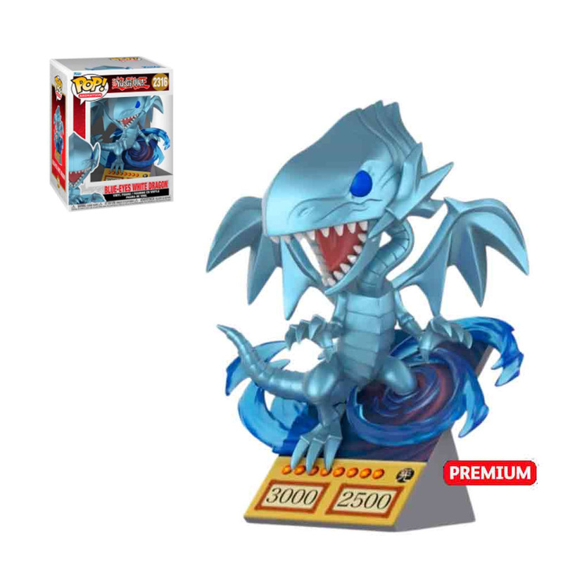 FUNKO POP YUGIOH - DRAGON BLANCO DE OJOS AZULES PREMIUM #2316 - 1