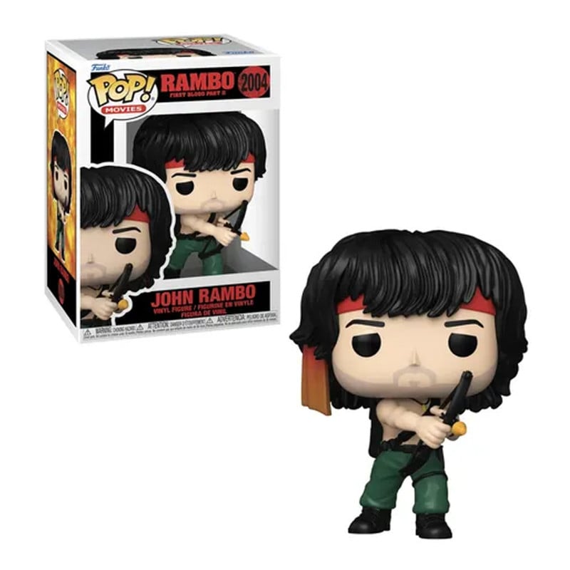 FUNKO POP RAMBO: PRIMERA SANGRE PARTE II - JOHN RAMBO #2004 - 1