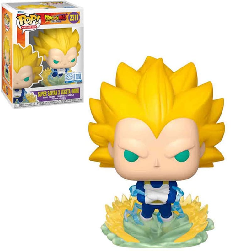FUNKO POP DRAGON BALL DAIMA - VEGETA (MINI) SUPER SAIYAN 3 #2311 - 1