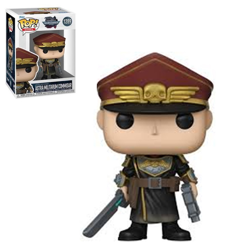 FUNKO POP TOTAL WAR: WARHAMMER 40,000 - ASTRA MILITARUM COMMISAIR #1289 - 1