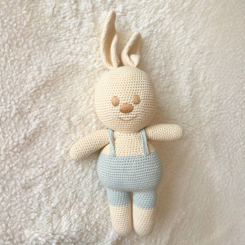 PELUCHE DE APEGO WAWI PARA BEBE NIÑO CROCHET - 1