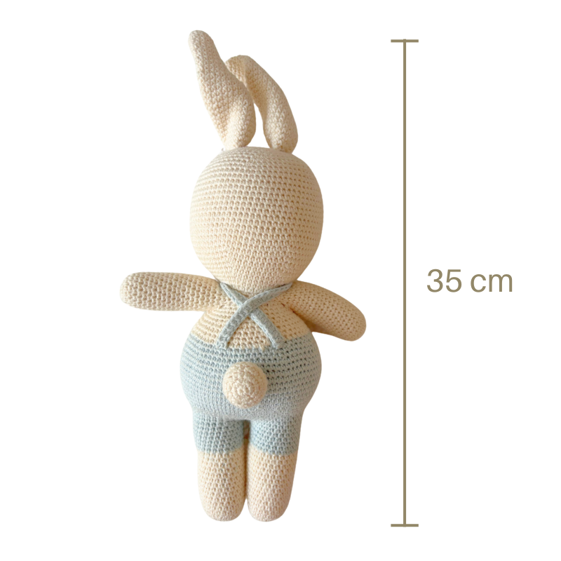 PELUCHE DE APEGO WAWI PARA BEBE NIÑO CROCHET - 2