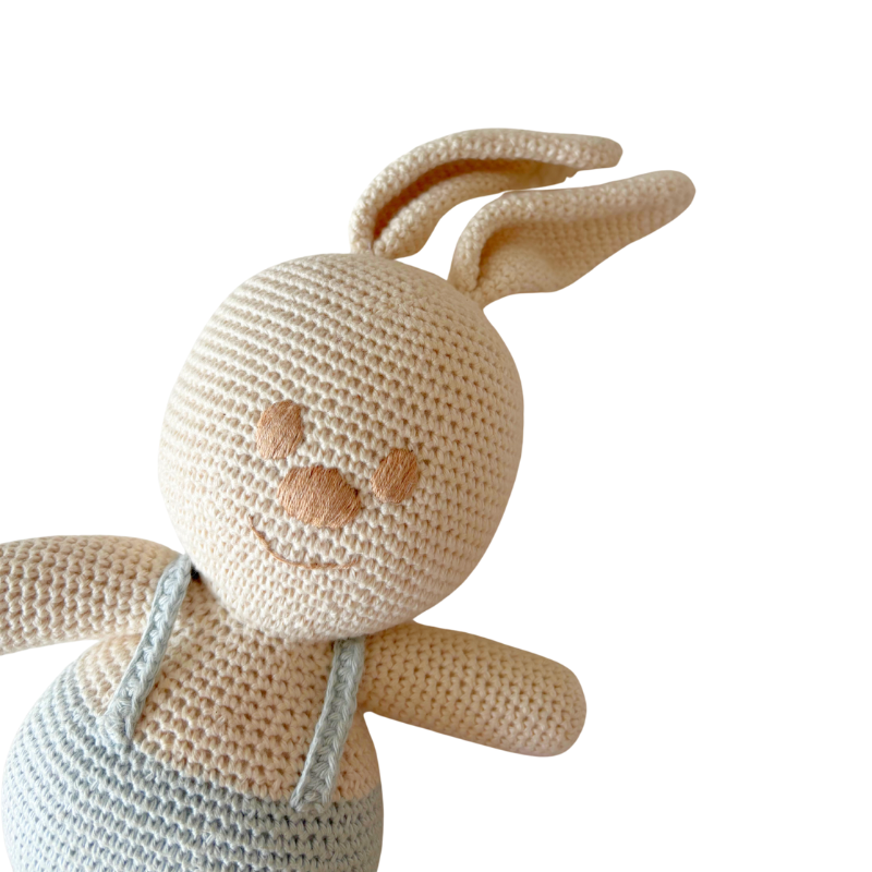 PELUCHE DE APEGO WAWI PARA BEBE NIÑO CROCHET - 3