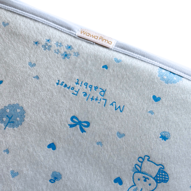 MANTA DE INVIERNO BEBE NIÑO CARNERITO-BABY RABBIT SKYBLUE - 2