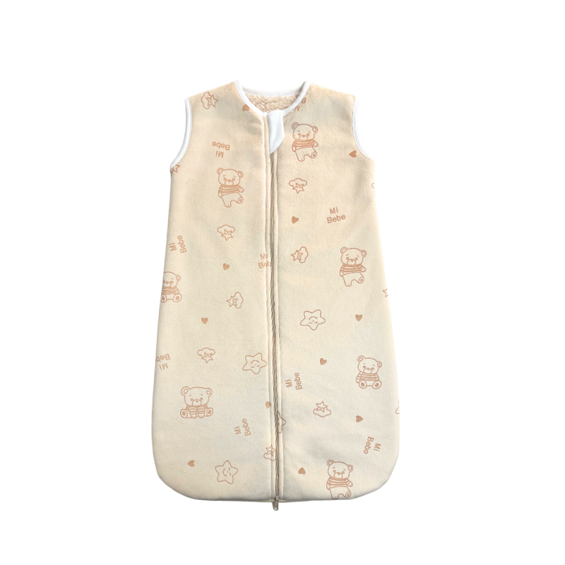 SACO DE DORMIR BEBE CARNERITO INVIERNO BABY BEAR BEIGE - 1