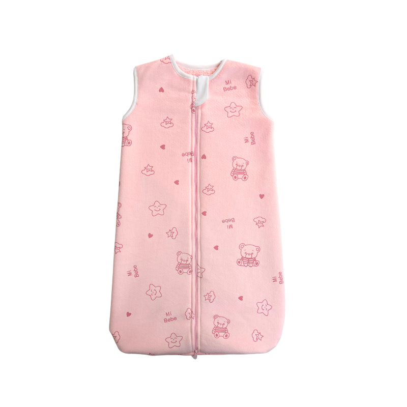 SACO DE DORMIR BEBE CARNERITO INVIERNO BABY BEAR ROSE - 1