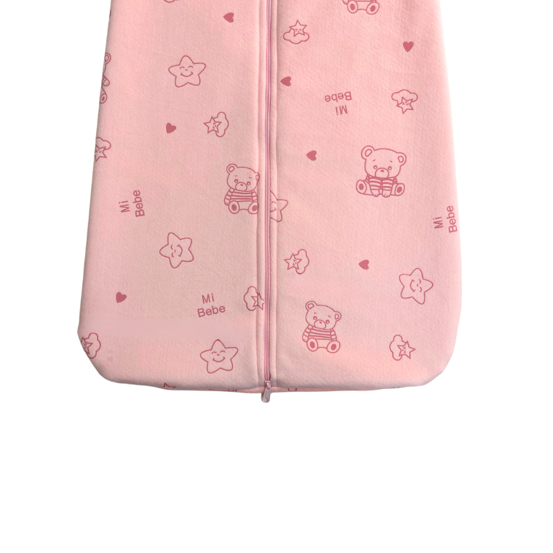 SACO DE DORMIR BEBE CARNERITO INVIERNO BABY BEAR ROSE - 3