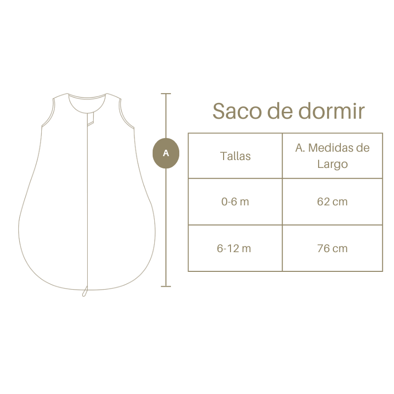 SACO DE DORMIR BEBE CARNERITO INVIERNO BABY BEAR ROSE - 4