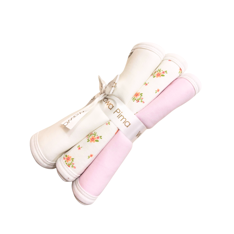 PACK X3 HOMBRERA BABITA BEBÉ FLOWER - 1