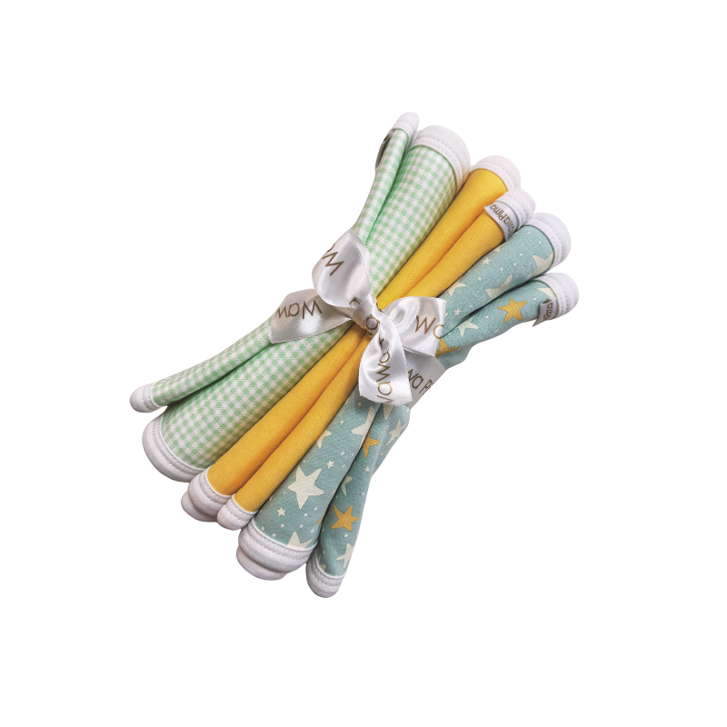 PACK X3 HOMBRERA BABITA BEBÉ SPRING STARS – GREEN - 1