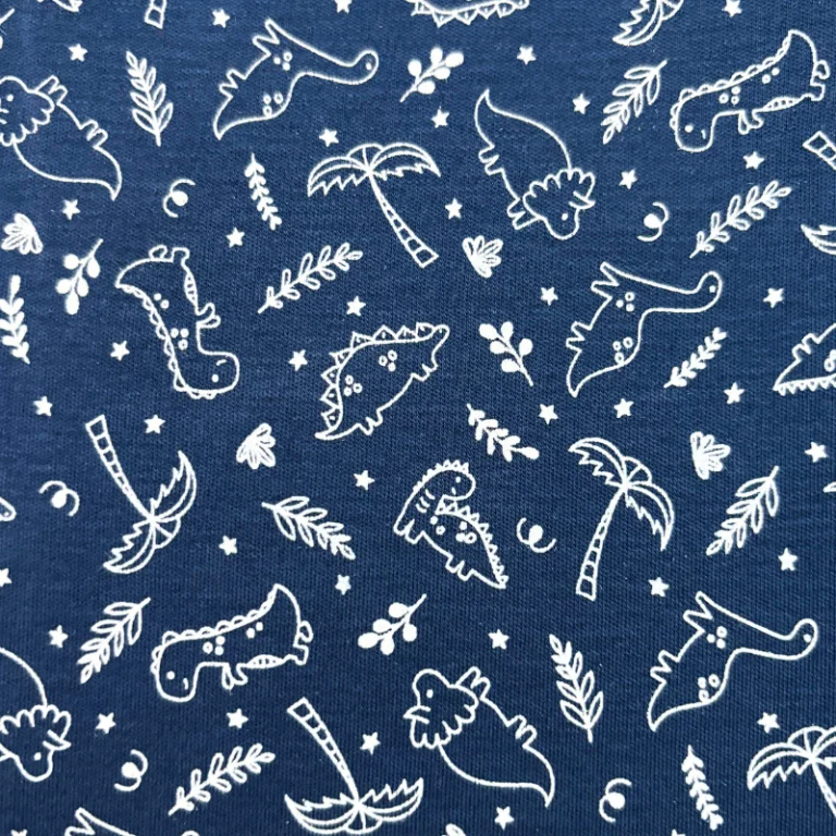 PIJAMA BEBE NIÑO SIN PIE DINO BLUE - 4
