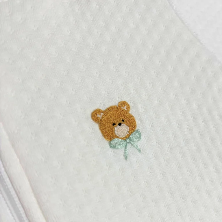 PIJAMA BEBE NIÑO-NIÑA JACQUARD WHITE BEAR - 3