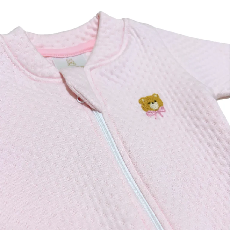 PIJAMA BEBE NIÑA JACQUARD OSITA - 2