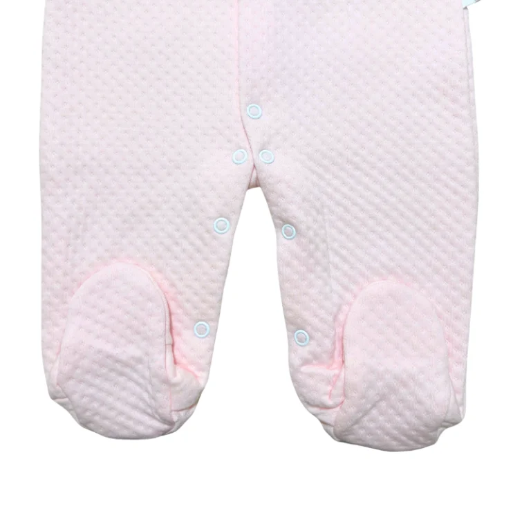 PIJAMA BEBE NIÑA JACQUARD ERIZO ROSADO - 4