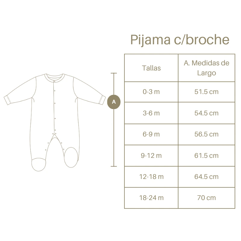 PIJAMA BEBE NIÑA JACQUARD ERIZO ROSADO - 5