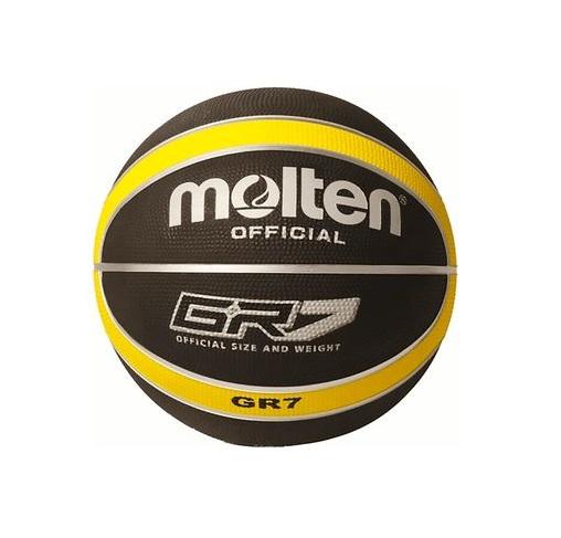 PELOTA PARA BASKET MOLTEN #BGR7-KY #7 NG/AM - 1