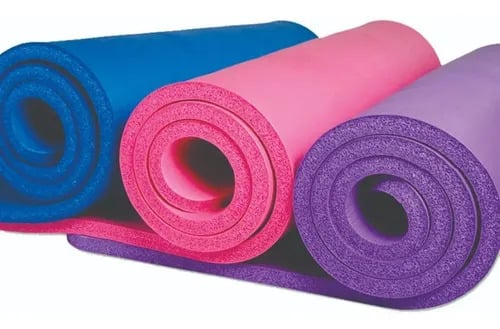 PISO PARA AEROBIC MITSUWA YOGA MAT 15 MM - 1