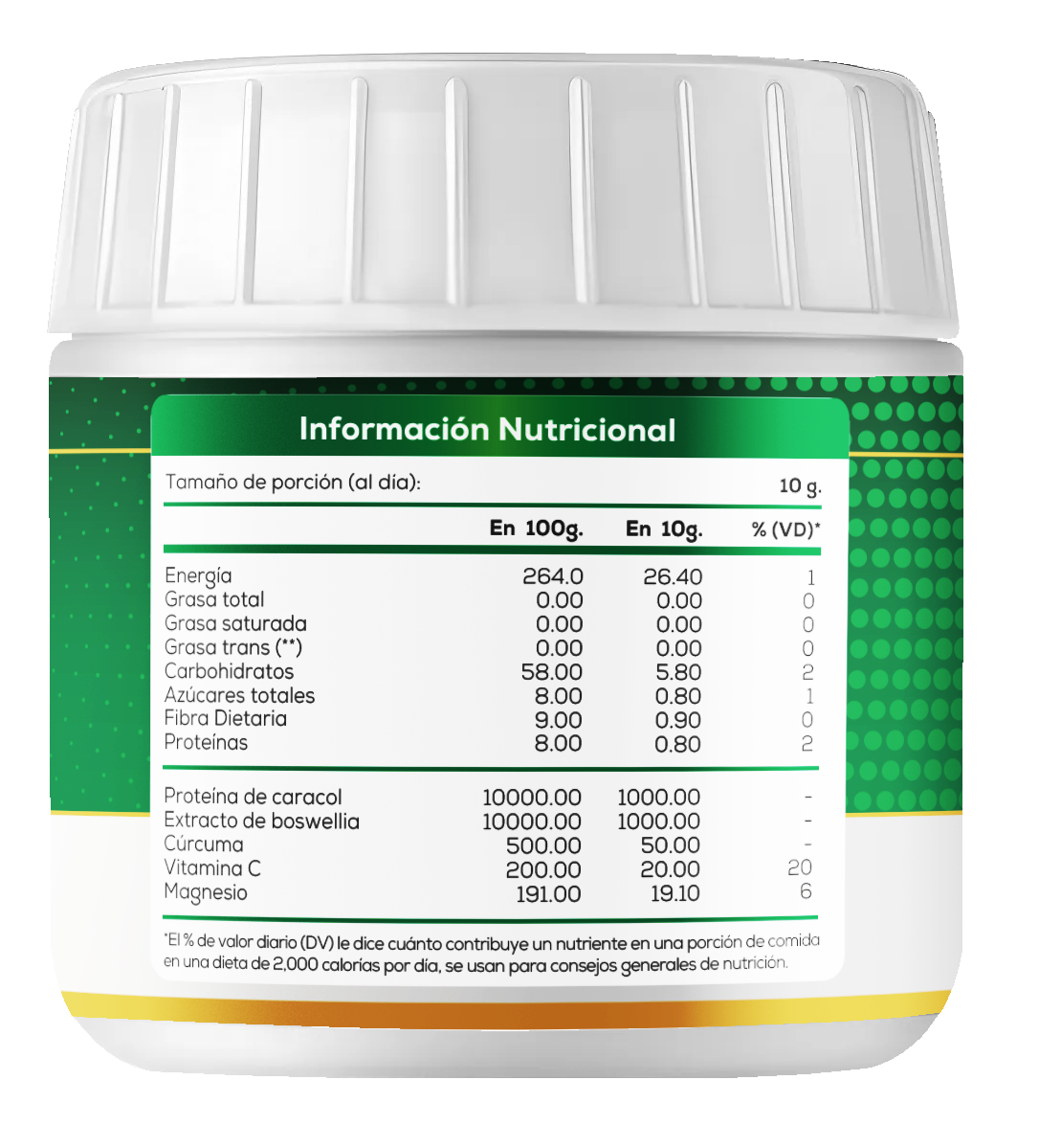 REGEMAX PACK 2 – REFUERZA TUS ARTICULACIONES - CÚRCUMA Y PROTEINA DE CARACOL - 4