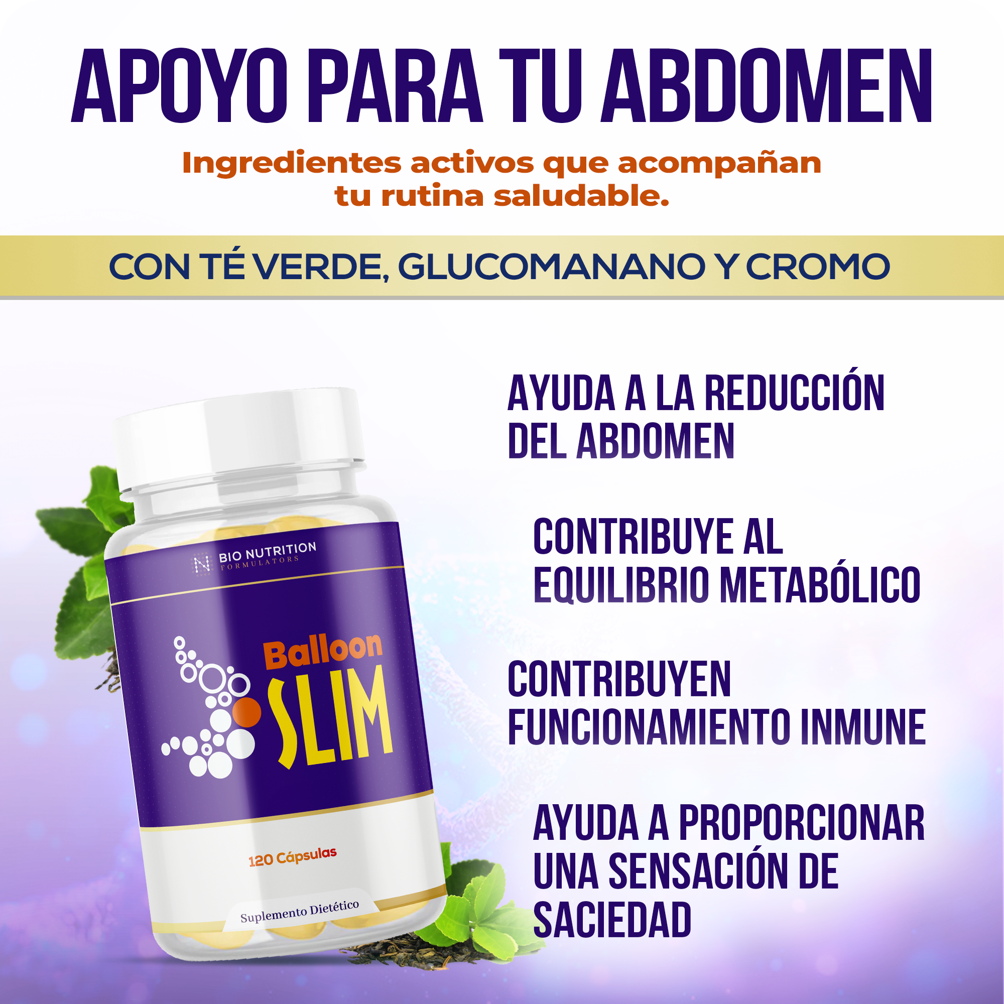 02 BALLOON SLIM 120 CÁPSULAS  SUPLEMENTO DIETÉTICO - 5