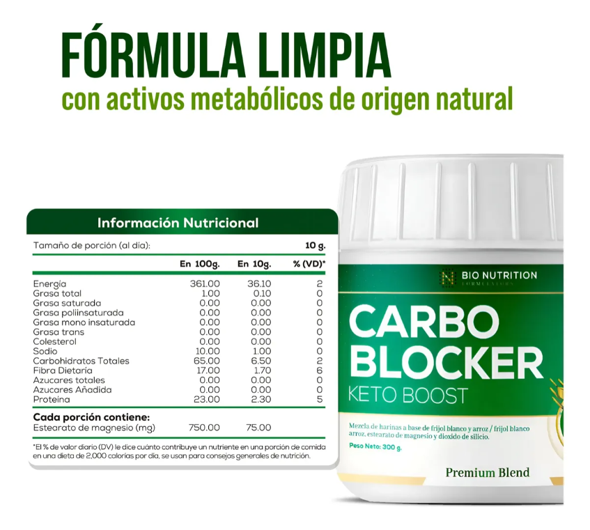 CARBO BLOCKER CONTROL DE CARBOHIDRATOS Y PESO - 2