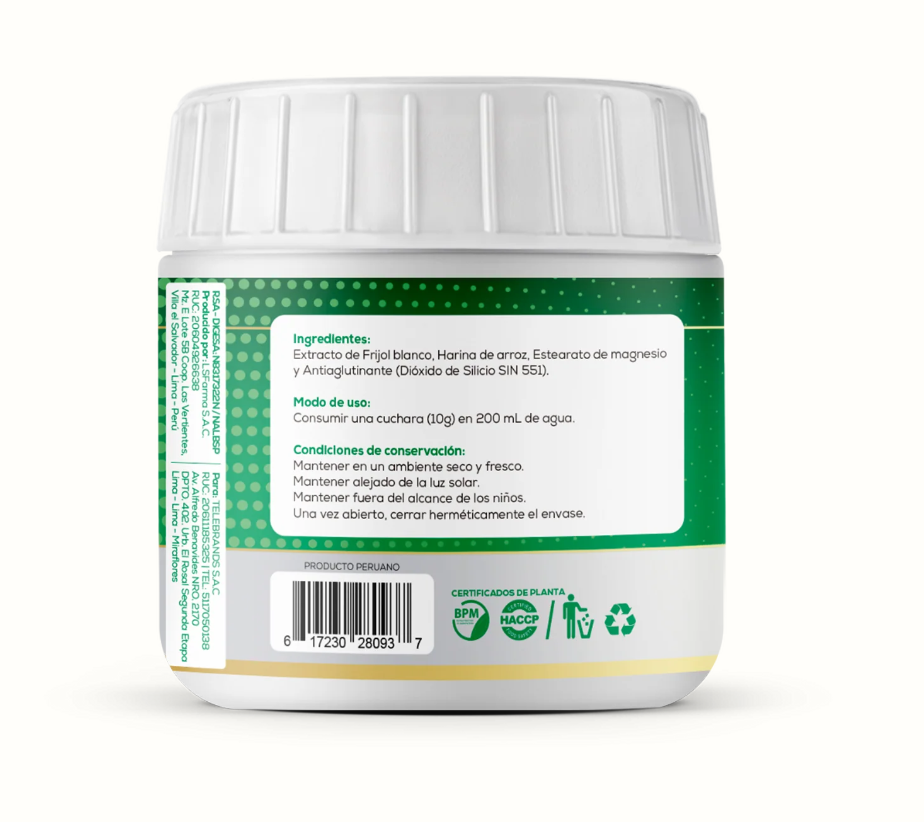 CARBO BLOCKER X2 CONTROL DE CARBOHIDRATOS Y PESO - 2