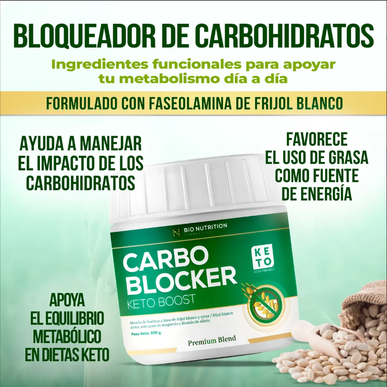 CARBO BLOCKER X2 CONTROL DE CARBOHIDRATOS Y PESO - 4