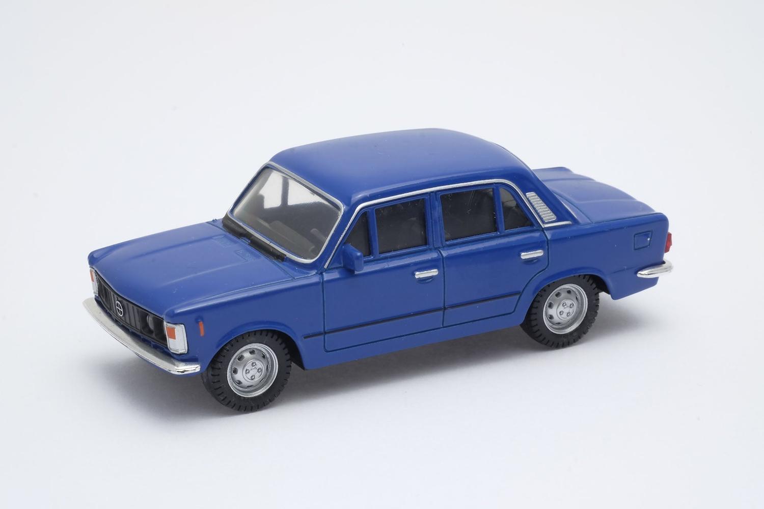 AUTO DE METAL FIAT 125P A ESCALA 1:43 WELLY - 1