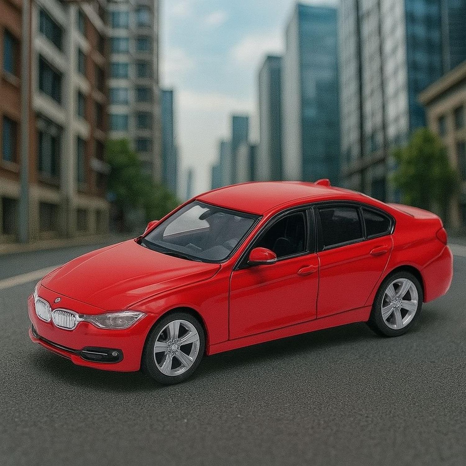 AUTO DE METAL BMW 535I A ESCALA 1:43 WELLY - 2