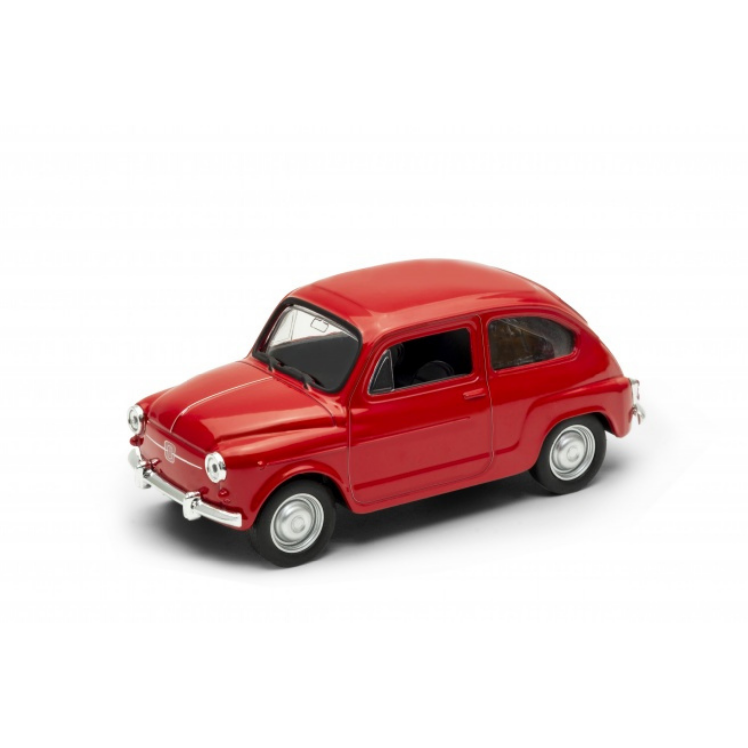 AUTO DE METAL FIAT 600 A ESCALA 1:34-1:39 WELLY - 3