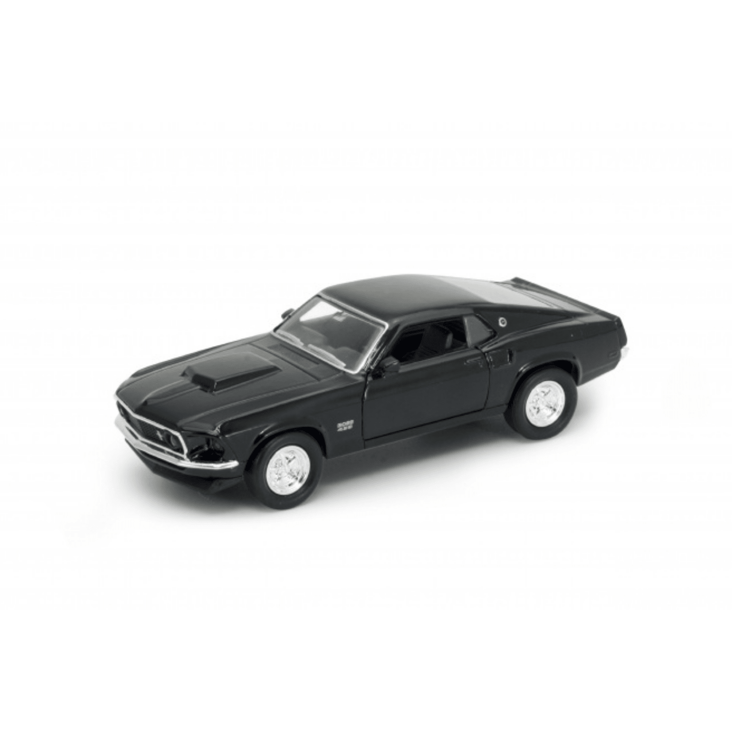 AUTO DE METAL FORD MUSTANG BOSS 429 1969 A ESCALA 1:34-1:39 WELLY - 6