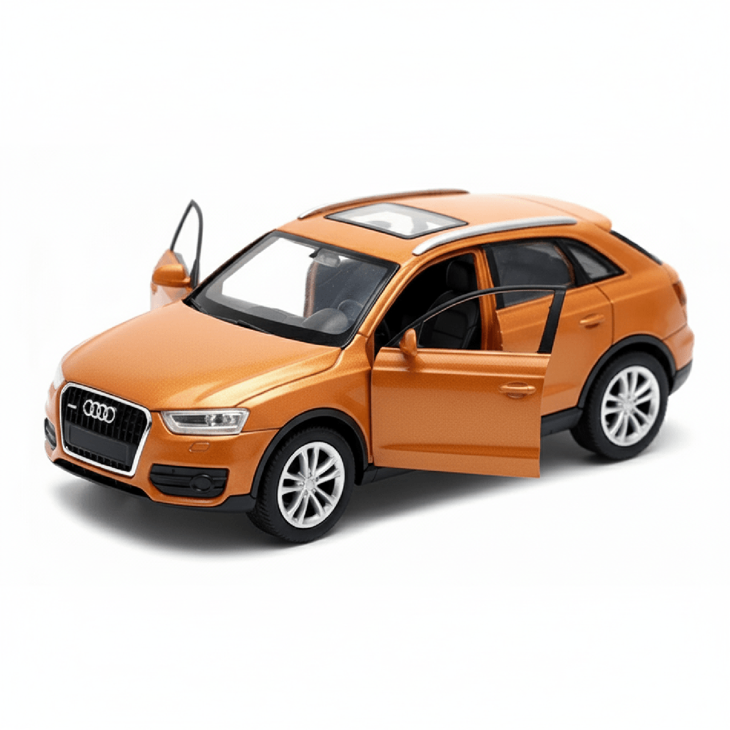 SUV DE METAL AUDI Q3 A ESCALA 1:34-1:39 WELLY - 3