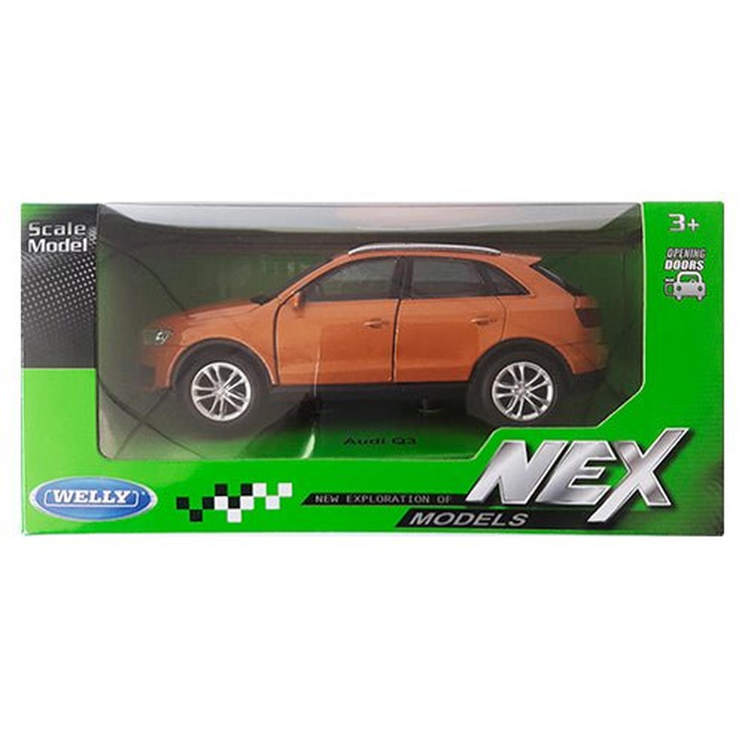SUV DE METAL AUDI Q3 A ESCALA 1:34-1:39 WELLY - 4